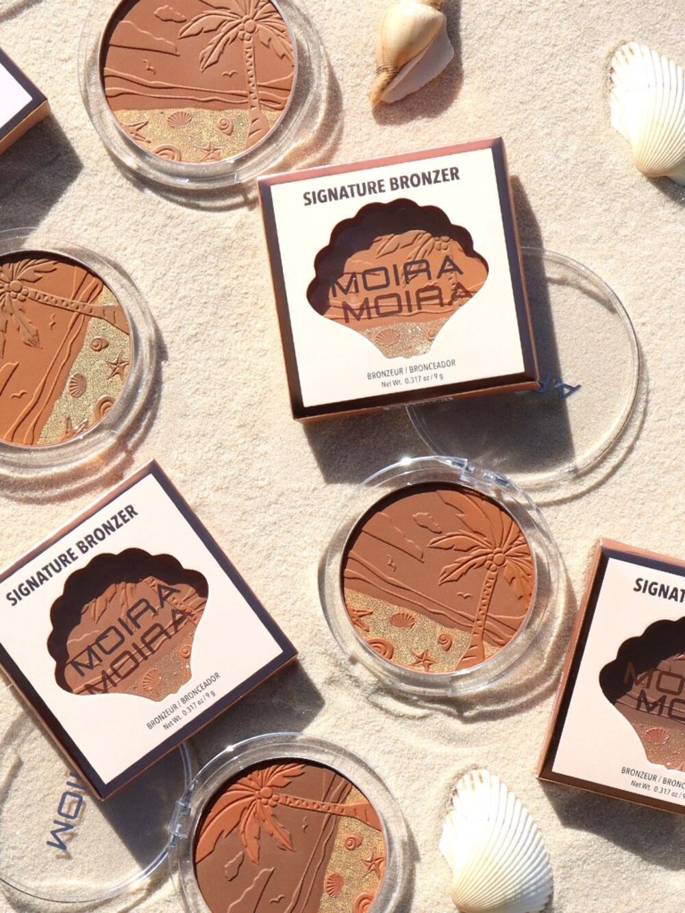 MOIRA Signature Bronzer Makeup Compact 9g Vegan Cruelty Free  SBZ 001 New